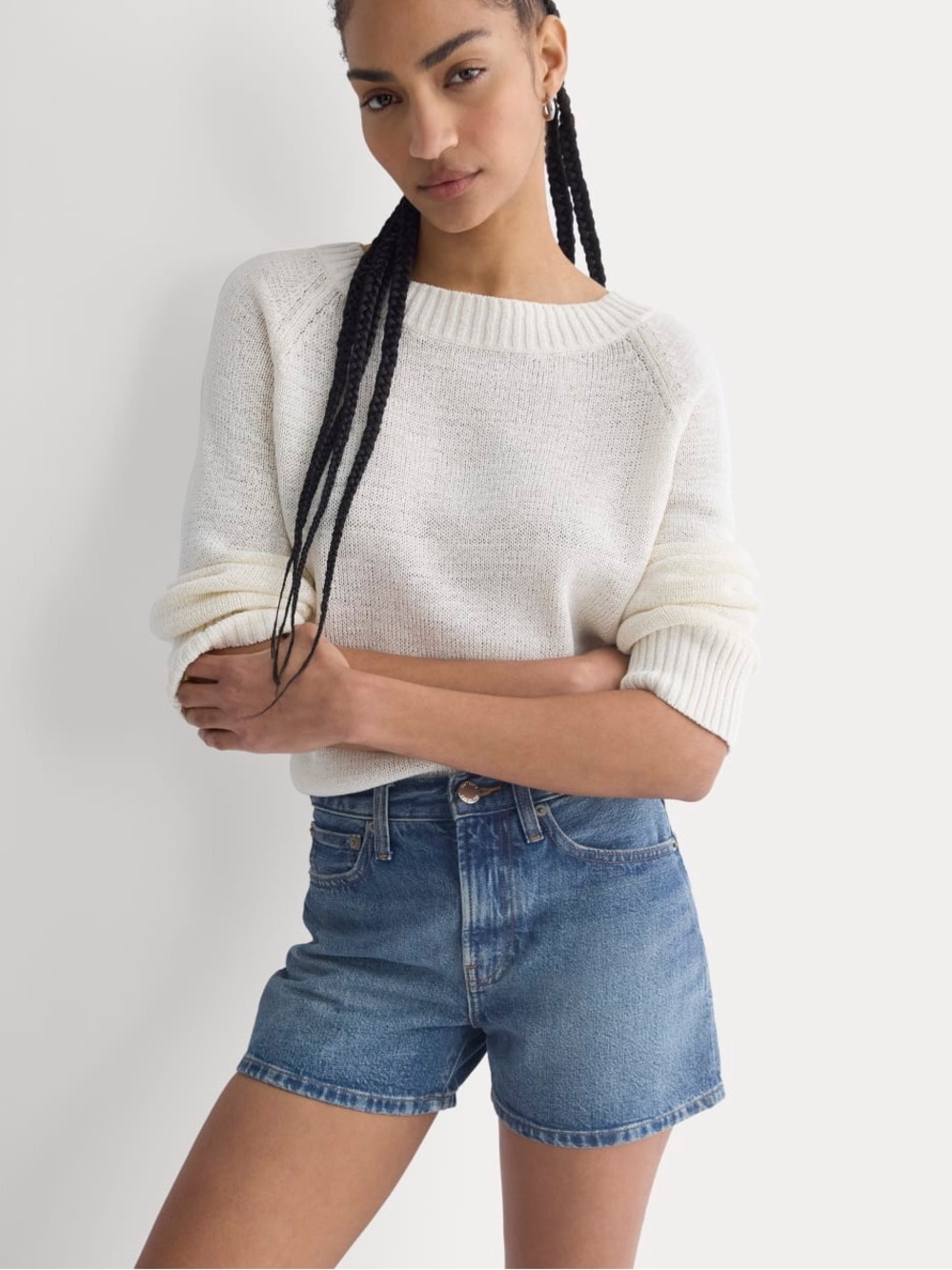 Everlane Classic Jean Short | Medium Indigo 29 | NWT - Picture 2 of 2